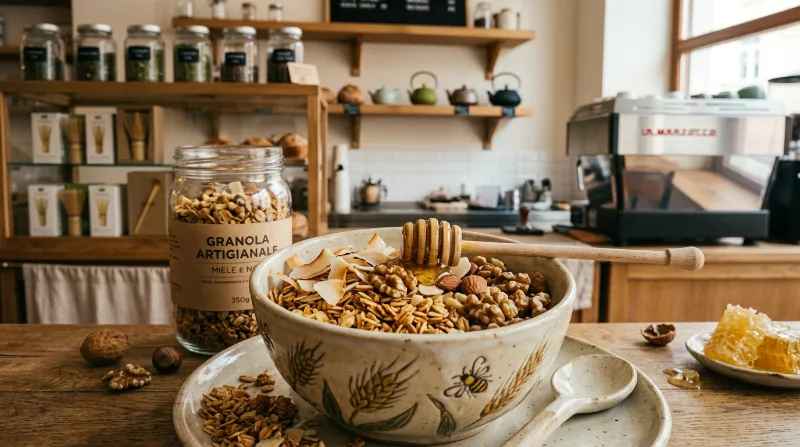 Granola Artigianale Miele e Noci 350g